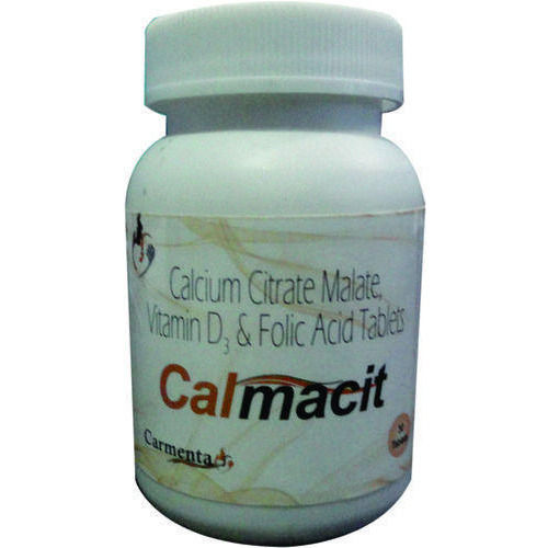 Elemental Calcium, Cholecalciferol And Folic Acid Tablets