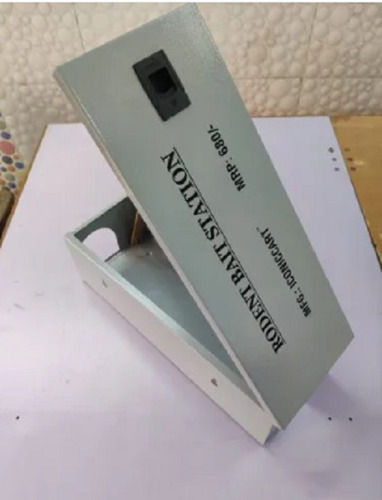 Rectangle Shape Stainless Steel Rodent Bait Station For Rat Trap