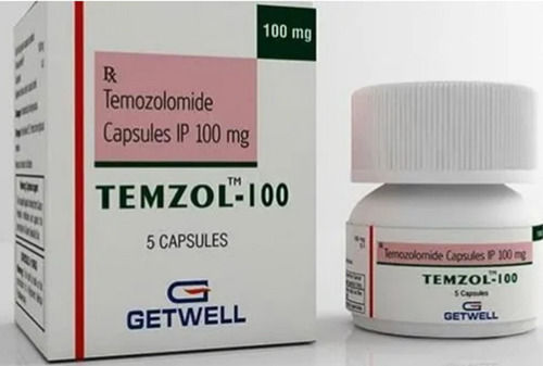 Temzol Temozolomide Capsule 100mg, 5 Capsules Pack