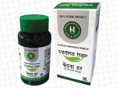 Vedna Har Herbal Pain Relief Capsule with Salai Guggulu, Ashwagandha Extract