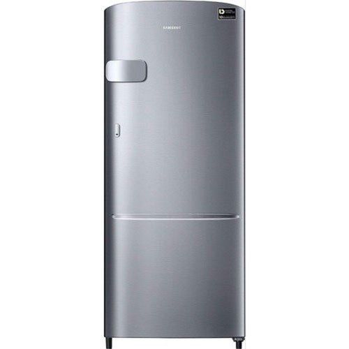 192 Liter Single Door Grey Plastic Refrigerator For Domestic Use 