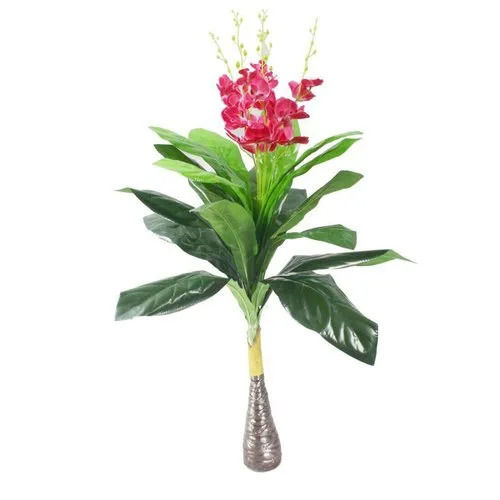 Artificial Orchid Flower Mini Tree For Home And Office Decorations