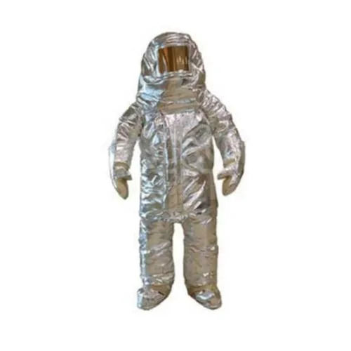 Free Size Not Reflective Aluminised Fire Proximity Suit for Fire Safety Use