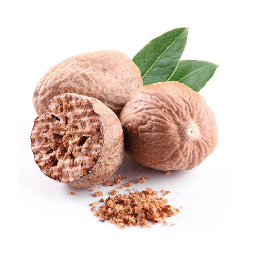 Purity 100% No Artificial Color Healthy Rich Natural Taste Organic Brown Dried Nutmeg