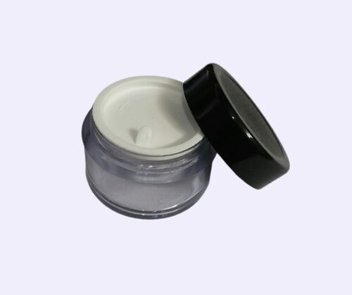 Round Shape Leak Proof Environmental Friendly Crack Proof Transparent Cosmetic Jar