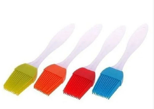 Silicone Cooking Pastry Handle Brush For Kitchen Use, Medium Size Bristle