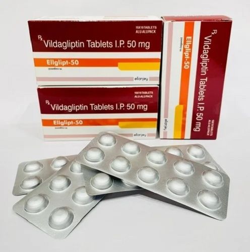 Vildagliptin 50mg Tablets (Pack Size 10x1x10 Tablets)