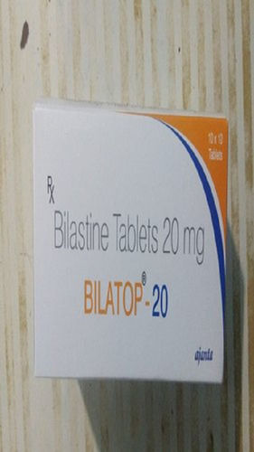 Bilatop-20 Bilastine 20 MG Antihistamine Tablet, 10x10 Strip