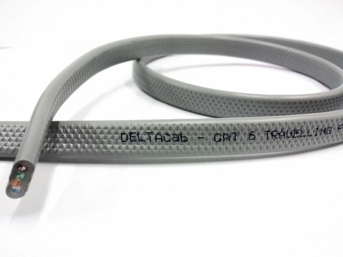 Cat6 लिफ्ट केबल, उच्च लचीलापन और उच्च तन्यता ताकत