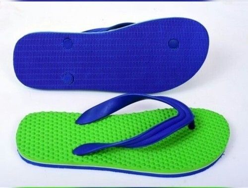 Daily Wear Mens Blue And Green Causal Slipper, 6-10 Inch Designed For: Children