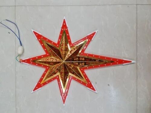 Led Plastic Star For Holiday And Festival Decoration