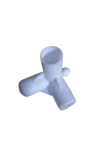 White Light Weight Rigid Hardness Two Connectors Plastic Cooler Point Joint