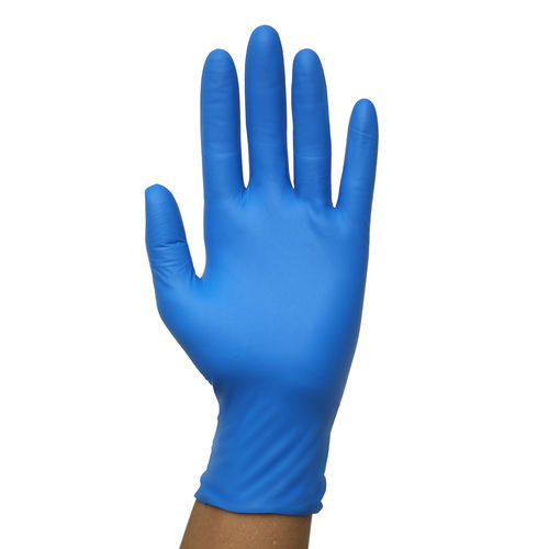 Micro Touch Royal Blue Powder Free Disposable Nitrile Examination Gloves Application: Industrial