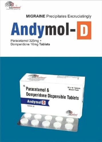 Paracetamol 325 mg Plus Domperidone 10mg Tablets