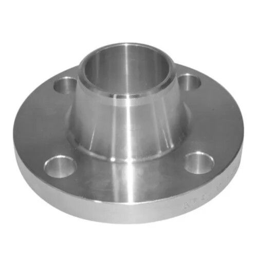 Polished Finish Round Shape Ss Long Weld Neck Flange, Size 1-20 Inch