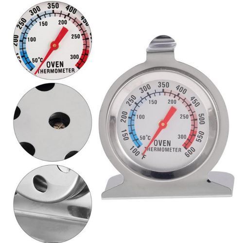 Portable And Lightweight Steel Analogue Oven Temperature Indicator Application: Industrial