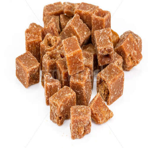 Purity 100 Percent Long Shelf LIfe Sweet Natural Rich Taste Jaggery Cubes