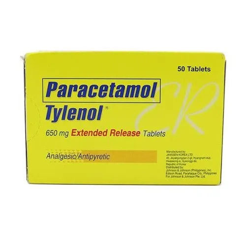 Tylenol Paracetamol 650 MG NSAID Painkiller Tablet For Fever, Inflammation