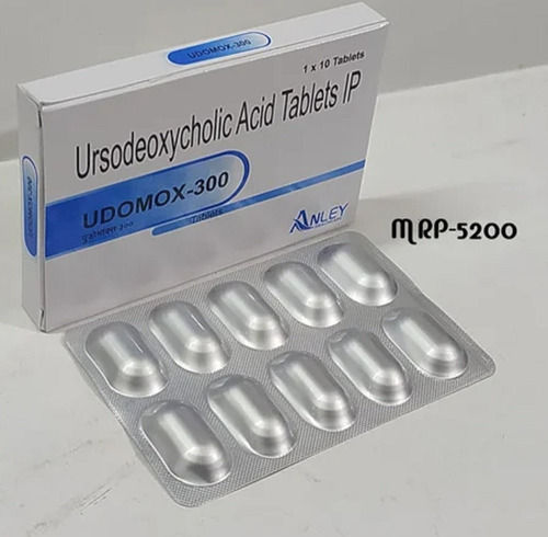 Ursodeoxycholic Acid Tablets 300mg, 10X10 Alu-Alu Pack