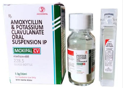 Amoxycillin And Potassium Clavulanate Oral Suspension Dry Syrup, 30 Ml