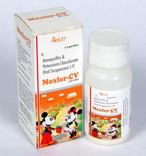 Amoxycillin And Potassium Clavulanate Oral Suspension 3.3gm/30ml