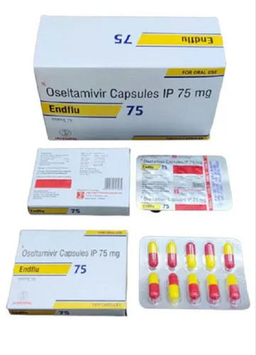 Endflu Oseltamivir 75 MG Capsule IP, 1x10 Blister