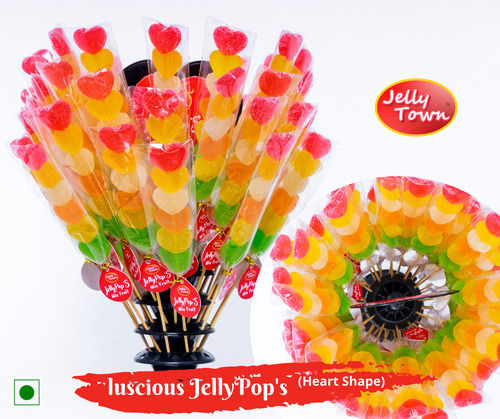 Hear and Dome Shape JelllyTown Jellypop Sticks