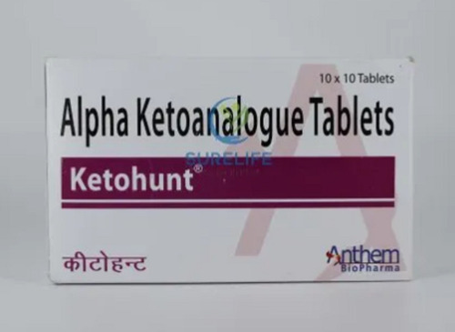 Ketohunt Alpha Ketotoanalogue Tablet, 10x10 Tablets Blister Pack