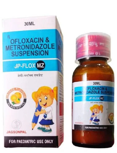 Ofloxacin And Metronidazole Pediatric Oral Suspension (Orange Flavor)