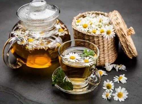 Organic Chamomile Dry Flower Tea With 2 Year Shelf Life And Rich In Health Benefits