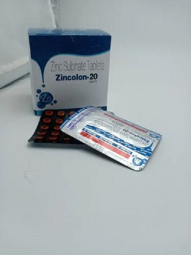 Zincolon-20 Zinc Sulphate 20 MG Tablet, 20x5 Blister
