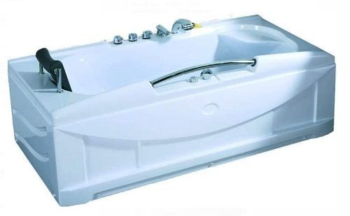 1525 X 850 X 415 Mm Rectangular Acrylic High Gloss Modern Massage Bathtub