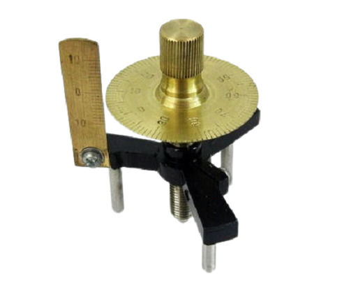 Double Disc Brass Coating Measuring Instrument Device Laboratory Spherometer Application: Industrial Use