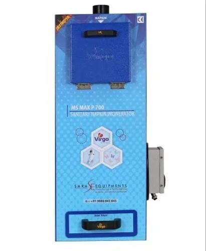 Electric Heating Stainless Steel Body Hygienic Sanitary Napkin Incinerator Machine