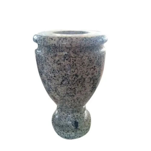 Eye Catching Look Easy To Clean Glossy Finish Designer Granite Flower Vase