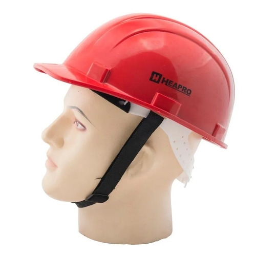 Heapro Orange Nape Type Safety Helmet, HSD-001 (Pack of 15)