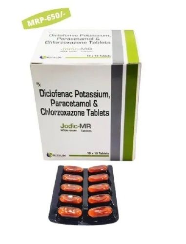 Jodic MR (Diclofenac Paracetamol And Chlorozoxazone Tablets)