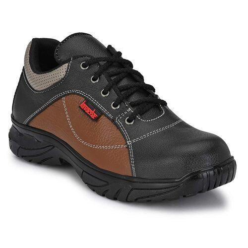 Kavacha Pure Leather Steel Toe Safety Shoe S70 Pu Sole With Memory Foam Comfort