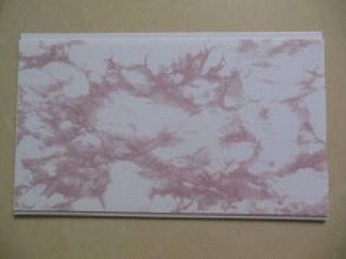 Rectangular Shape And Marble Design Hot Stamping Pvc Wall And Ceiling Panel