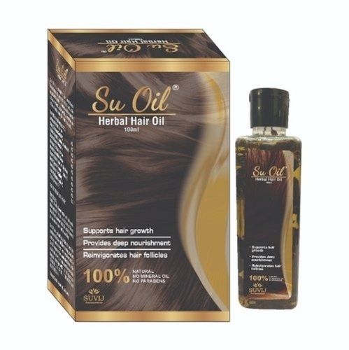 100 Ml Natural And Parabean Free Hair Growth Su Herbal Hair Oil