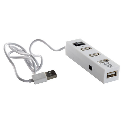 6570 Qhmpl 4 पोर्ट Usb 2.0 हब Tf और Sd कार्ड रीडर के साथ