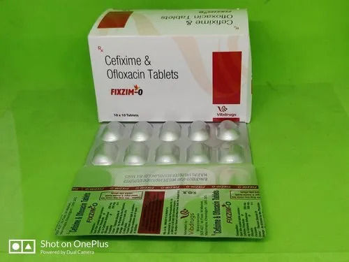 Cefixime और ओफ़्लॉक्सासिन गोलियाँ 400 मिलीग्राम