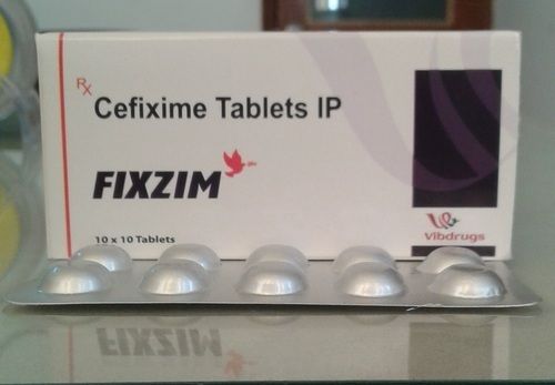 Cefixime Tablets 200 mg (Pack Size 10x10 Tablets)