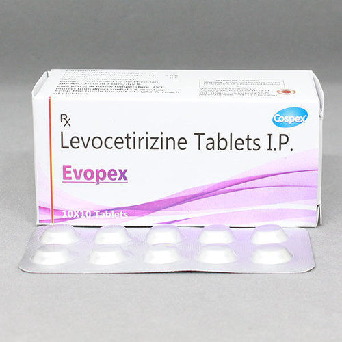Evopex Levocetirizine Antihistamine Tablet, 10x10 Alu Alu