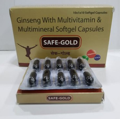 Ginseng With Multivitamin And Multimineral Softgel Capsules, 10x1x10 Softgel Capsules