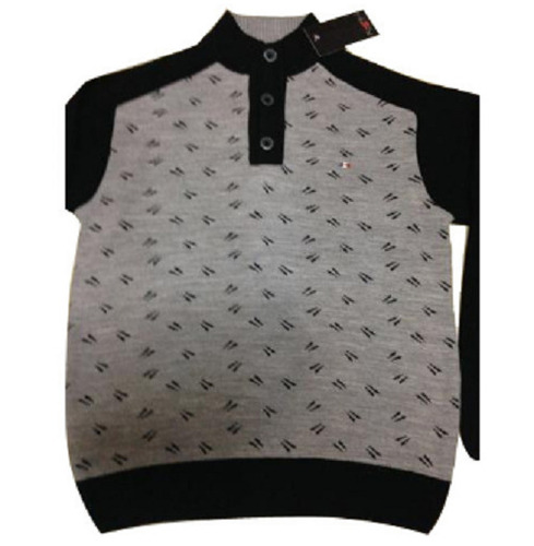 लॉन्ग स्लीव सॉफ्ट और वॉशेबल वूलन प्रिंटेड वार्म कैज़ुअल स्वेटर