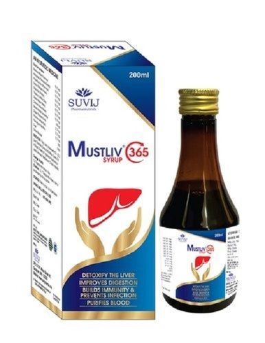 Mustliv 365 Pharmaceutical Syrup, 200 Ml