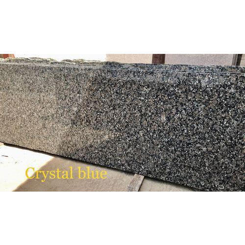 Rectangular Crystal Blue Granite Slabs For Flooring And Countertops