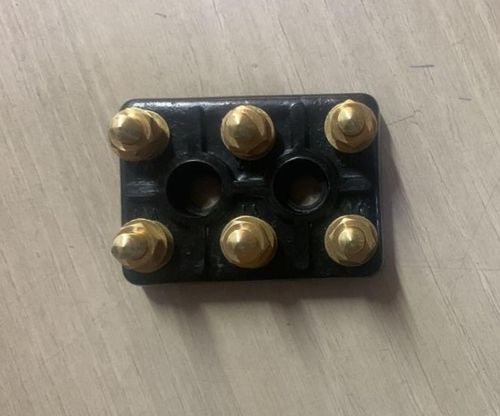 Rust Resistant Brass Terminal Plate, Thickness 4-6 mm