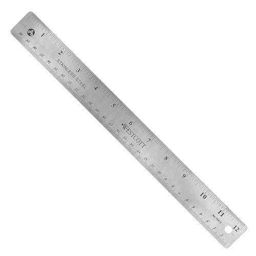 Stainless Steel Ruler For Laboratory And School Use